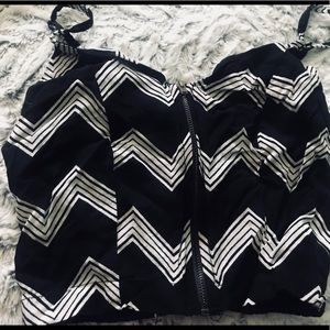Charlotte Russe Crop Top Size xs